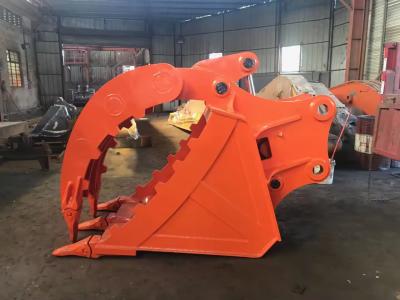 China Hot Selling Excavator Hydraulic Thumb Bucket Excavator Clamp Bucket From 3 ton to 40 Ton Digger for Sale Te koop