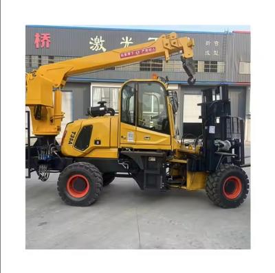 China XDEM Versatile Off-Road Forklift Crane for Agricultural and Construction Sites in Material Handling zu verkaufen