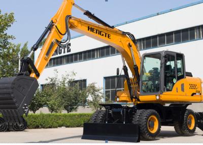 Chine machine d'excavation de terre de 127hp 15ton avec la commande à quatre roues à vendre