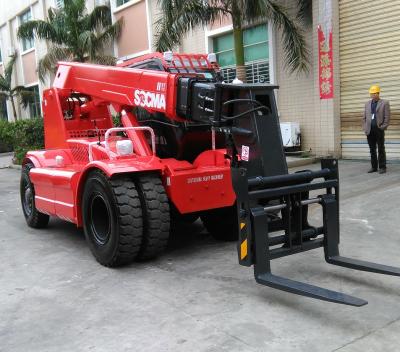 China Carretilla elevadora telescópica del brazo telescópico del cargador de la carretilla elevadora de la rueda del controlador 4ton 5ton de XDEM en venta en venta