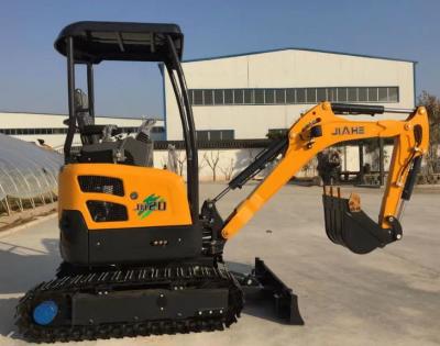 China 2000rmp 2 Ton Mini Excavator , 20hp Walk Behind Mini Excavator for sale