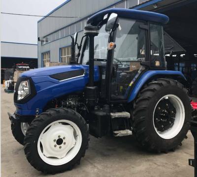 China 51.5kw Tractor de met 4 wielen van het Aandrijvingsgazon, de Compacte Tractor van 70hp 4x4 Te koop