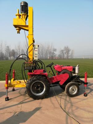 China 36Hp de tractor zette 150m goed Boringsmachine met Dieselmotor op Te koop