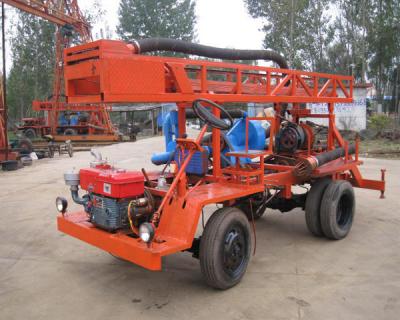 China o trator de 20kw 300m montou o poço de água que fura Rig Self Propelled à venda