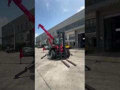 rear end crane for forklift tractor