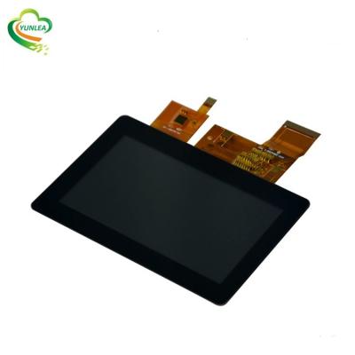 China 4.3 Inch Capacitive Touch Screen 480x272 Dots Focaltech FT5346 Chip I2C Interface 4.3 for sale