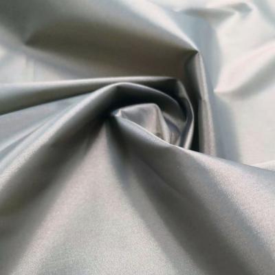 China 20d Polyester Nylon Coated Taffeta Fabric Lining Waterproof Microfiber Recycled Fabric Polyester PU Coating And Waterproof Taffeta for sale