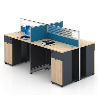 China The Modern Expandable Office Table Workstation Staff Compartment Office Desk Open Workstation for sale