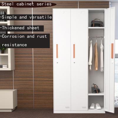 China High Quality Convertible Storage Wardrobe Clothes Steel Storage Cabinet Clothes Closet for sale