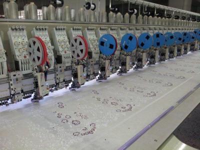 China Tai Sang  embroidery machine excellence model 444(4 needles 44 heads embroidery machine) for sale