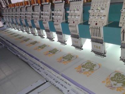 China Tai Sang Embro embroidery machine Vista Model 615( 6 needles 15 heads high speed embroidery machine) for sale