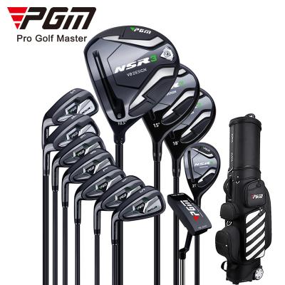 China graphite & PGM MTG033 steel mens left handed golf clubs full set drivers gold titanium professional golf club for sale