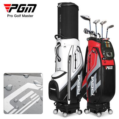 China PGM QB099 Custom Golf Bags Full Waterproof Golf Travel Bag Waterproof With Wheels for sale