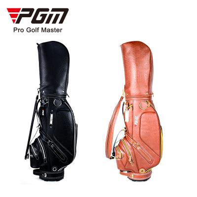 China Japan wholesale golf bags PGM QB009 sports PU leather waterproof golf staff bags for sale