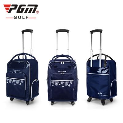 China Outdoor Golf Activity PGM 2021 Women Golf Boston Bag With Wheels Golf Travel Bag for sale