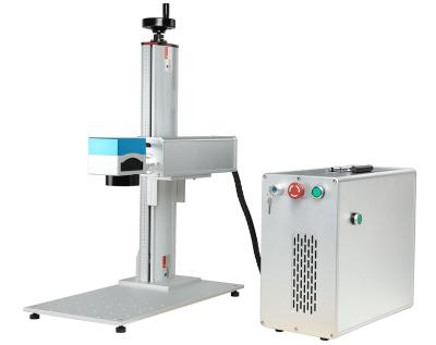 China Laser Marking Portable 20W Fiber Laser Marker Machine For Industrial Use for sale