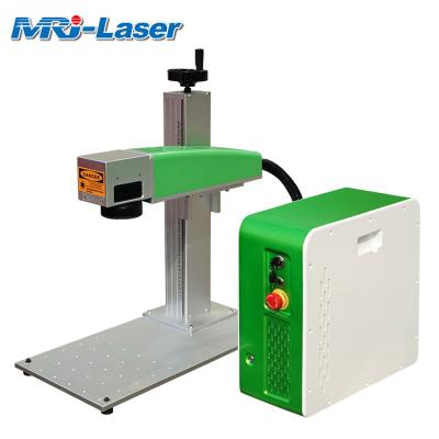 China High Efficiency Air Cooled Portable Mini Fiber Laser Marking, Engraving, Etching Machine 20W 30W for Metal, PCB for sale