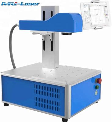 China Laser Marking Portable 30W Fiberlaser Engraver Machine for Printing Gun for sale