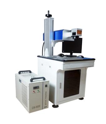 China Laser Engraving UV Plastic Laser Printing Machine Laserable Plastic 3W for sale