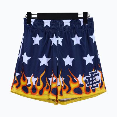 China Anti-wrinkle Fashion Mesh Shorts Custom Logo Summer Men's Plus Size Cargo Shorts for sale