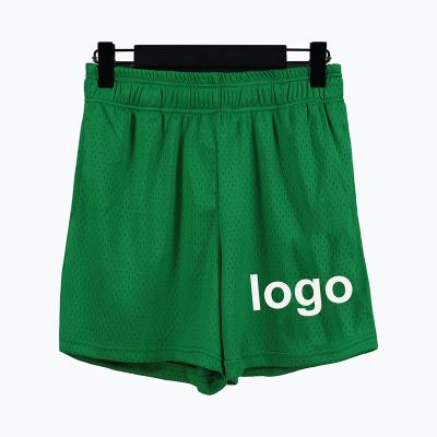 China Free Samples Anti-wrinkle Mesh Beach Sports Men Shorts 100% Polyester Custom Color Size Basketball Gym for sale