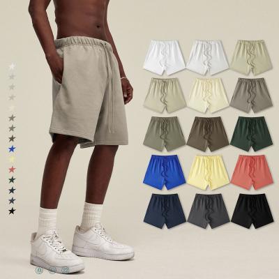 China 425 GSM Heavy Earth Tones Anti-Wrinkle Shorts Streetwear Plus Size Street Oversized Loose Vintage Casual Pants for sale