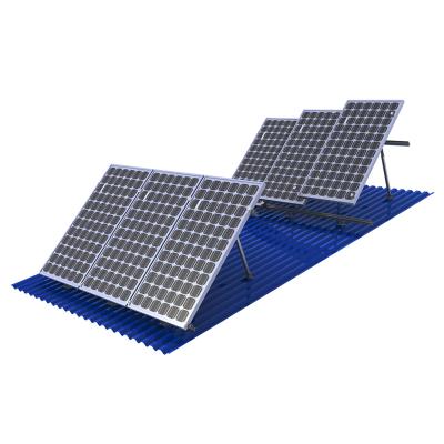 China AL6005-T5 Roof Solar Panel Mount Frames System Solar Mounting System for sale