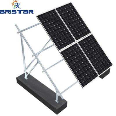 China 1MW Commercial Ground PV Panel Rack Rack Solar Panel Rack Racking System for sale