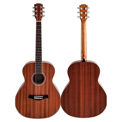 China Solid Fir (N36) OEM Acoustic Guitar Goods Durable Musical Instruments Wholesale Process Solid Spruce 36 Inches for sale