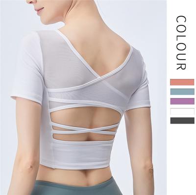 China Breathable Custom Fit Sports Invest Ladies Cheap Seamless Yoga Tops Push Up Gym Bra for sale