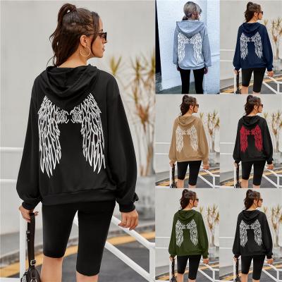 China Autumn Winter Female Hoodies Women Long Sleeve Breathable Clothing Women Hoodies Casual Printed Hoodie for sale