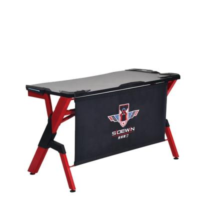 China Custom curved gaming desk (size) adjustable high demand china products purchase for sale