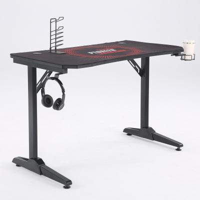 China Wholesale Cool Design and Simple Installation Gaming PC Desktop Computer Packing Table with Mouse Pad for sale