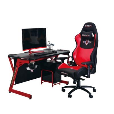 China (Size) high quality and low price adjustable durable desktop computer PC game table for sale