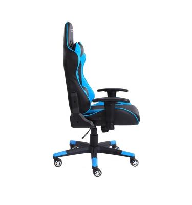 China (Height)Adjustable Leather Gaming Chair Racing Games Chair Adjustable Armrest Chair For Gaming Desk for sale