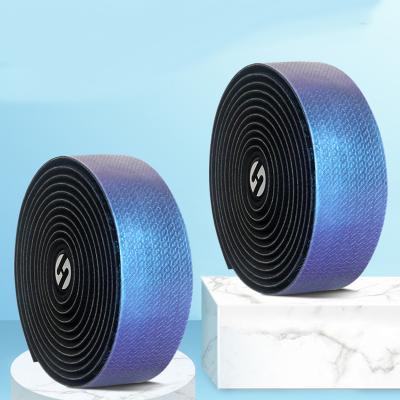 China Mountain Bikes Road Bike Gear Handlebar Tapes PU+ EVA PU+ EVA Cycling Bar Tape Bicycle Fork Grip Leather Tape for sale