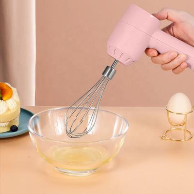 China 3 Speed ​​Stainless Steel Rod Handheld Household Stand Electric Food Processor Cordless Adjustable Stirring Blender for sale