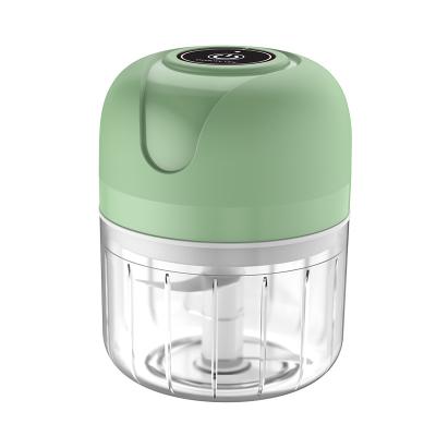 China Car USB Rechargeable Portable Electric Multifunctional Garlic Mini Food Processor Chopper Vegetable Blender for sale