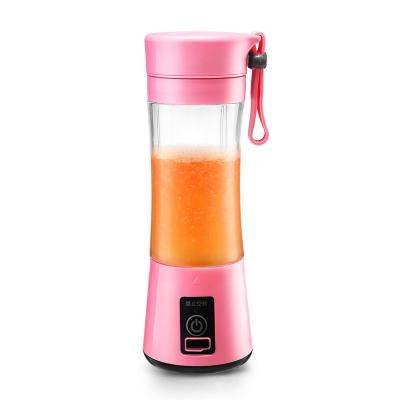 China USB Rechargeable Personal Electric 400ml Hand Blender Fruit Juicer Machine Small For Travel Mini Juice Cup for sale