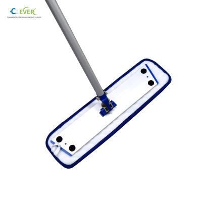 China Sustainable Industry Rectangle Replaceable Head 46cm Rounded Universal Flat Pad for sale