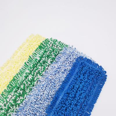 China 4 Color Viable High Quality Industrial Polyester Floor Cleaner Mop for sale