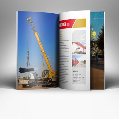 China Coated Art Paper Shenzhen Factory Provide Printing Service Brochure Company Catalog Brochure Printing for sale