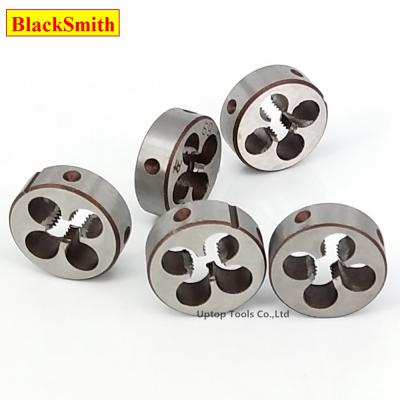 China Screw Quality Assurance Hss Earth Tapping Round Fully Die Cut for sale