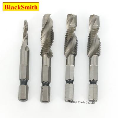 China Black Smith Hss Hexagon Screw Tapping Combined Tap and Drill for sale