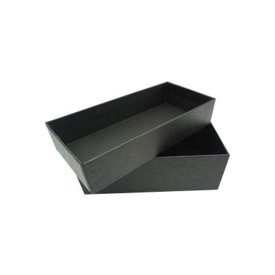 China Recyclable Custom Luxury Matte Black Rigid Top and Base Cheapest Gift Box Packaging Purse Favor Box for sale