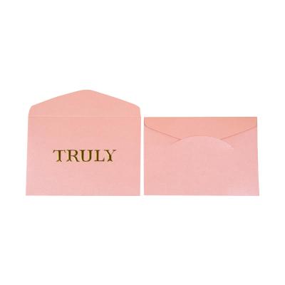 China Recyclable Classic Custom Recycled Thick Rigid 5x7 Hotel Pink Blue Rose Gold Shipping Paper Bag Envelopes Jewelry Pouch for sale