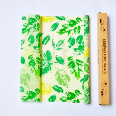 China Food Fruit Products Eco Friendly Sustainable Zero Waste Fresh Preserving Reusable Beeswax Wrapping Paper For Foods for sale