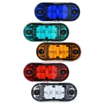 China Oval Side Lights LED12V24V Automotive Lighting Truck Accessories, Truck Tail Lights, Safety Work Signal Reminder Lights TSD-08 for sale