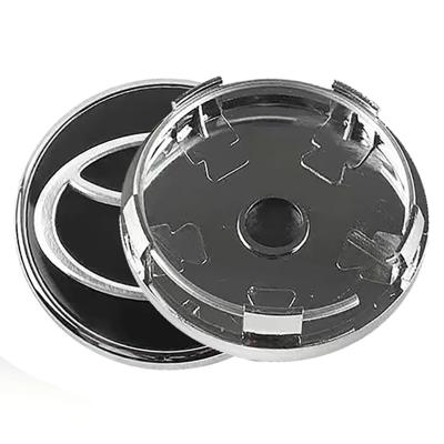 China ABS Customized Car Logo Wheel Hub Cover Sticker 53mm57mm60mm62mm Toyota Wheel Center Cover Rim Cap for sale