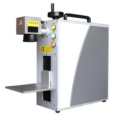 China Circuit Blocks 20W Fiber Laser Code Inkjet Printer Marking Machine For Hardware Tools Price for sale